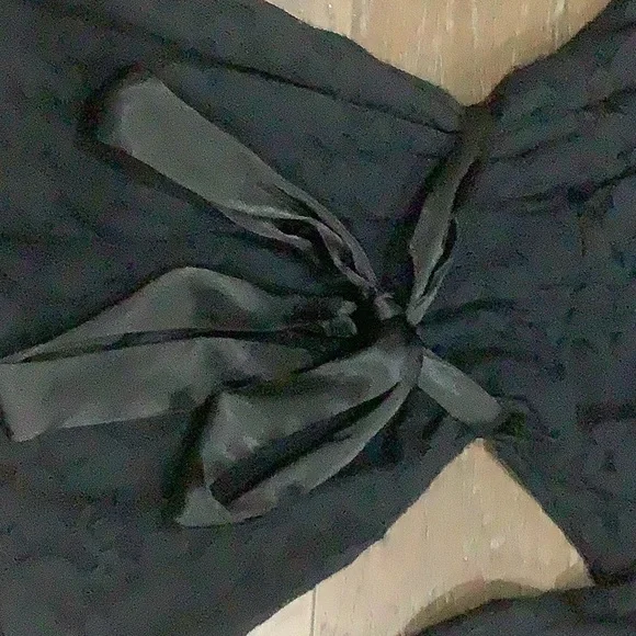 Alfani Womens mini black lace shirt🤩 - Picture 7 of 10